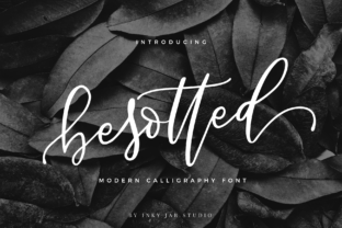Besotted Script: A Gentle, Feminine Calligraphy Font for Real Branding