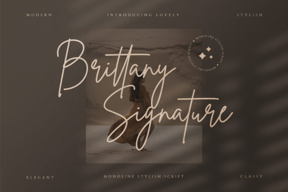 Brittany Signature Script: A Premium Font for Scroll-Stopping Brand Content
