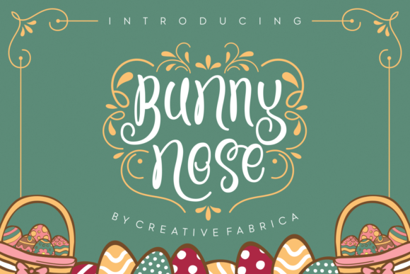Bunny Nose: A Sweet Handwritten Font for Spring Branding
