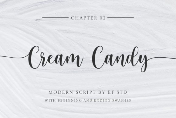 Cream Candy: A Modern Script Font for Scroll-Stopping Brand Content