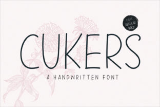 Cukers: A Handwritten Sans Serif Font That Feels Human Online