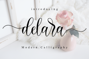 Delara: A Script Font That Elevates Your Small Business Brand