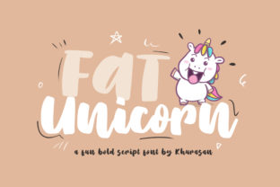 Fat Unicorn: A Bold Script Font That Makes Your Brand Unforgettable
