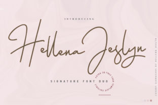 Hellena Jeslyn Duo: A Script + Sans Serif Font Pair That Just Works