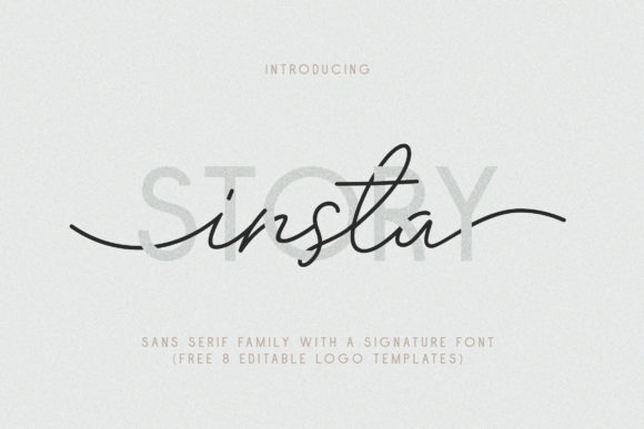 Insta Story Duo: A Sans Serif Font Pair for Digital Clarity