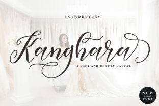 Kanghara: A Feminine Script Font That Elevates Handmade Design