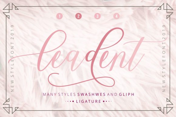 Leadent Script: A Handwritten Font That Feels Like Your Brand’s Signature