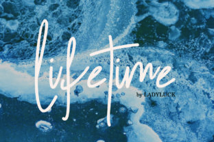 Lifetime: A Handwritten Script Font That Feels Like Your Brand’s Secret Weapon