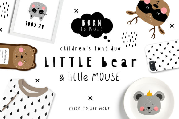 Little Bear Little Mouse Duo: A Playful Script Font Pair for Scroll-Stopping Campaigns