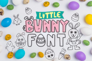 Little Bunny: A Decorative Font That Makes Easter Feel Instantly Recognizable