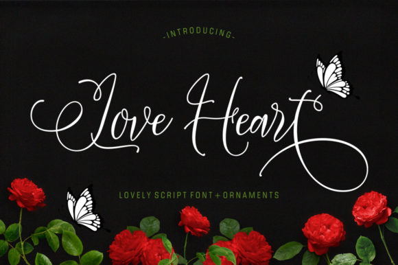 Love Heart Font: A Warm, Swash-Filled Script for Brand Moments
