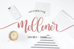 Melloner: A Handwritten Font for Editorial Charm
