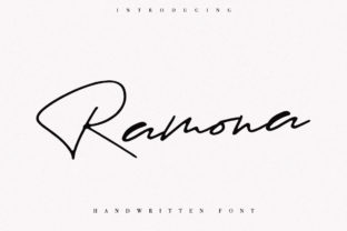 Ramona: A Handwritten Font That Makes Your Brand Feel Human