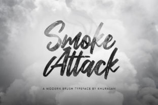 Smoke Attack: A Vintage Script Font for Editorial Charm