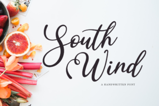 South Wind: A Fresh Handwritten Font for Real Branding Work