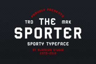 Sporter: A Bold, Playful Sans Serif for Editorial Moments
