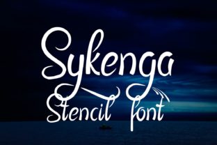 Sykenga: A Script Handwritten Font for Distinctive Web Design