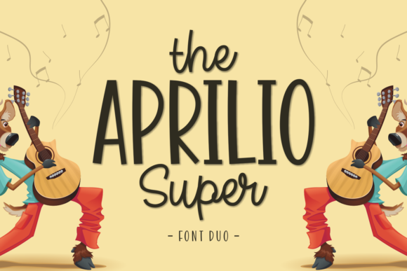 The Aprilio Super: A Playful Script Font for Handmade Brands