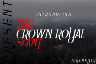 The Crown Royal Serif Font for Handmade Creators