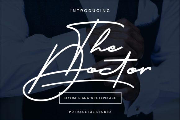 The Doctor Font: A Handwritten Typeface That Elevates Digital Branding