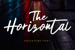 The Horizontal: A Script Font That Breathes Life Into Editorial Moments