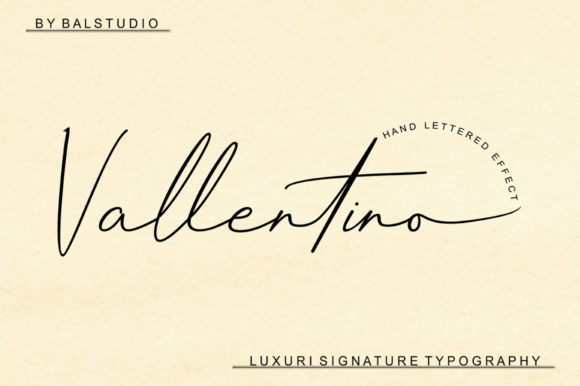 Vallentino: A Premium Script Font for Scroll-Stopping Brand Content