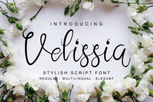 Velissia: A Script Font That Makes Your Brand Feel Thoughtfully Crafted