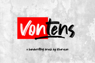 Vontens: A Handwritten Font That Makes Your Brand Feel Thoughtful