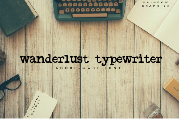 Wanderlust Typewriter: A Thoughtful Script Handwritten Font for Real Business Branding