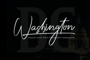 Washington Duo: A Script + Serif Font Pair That Just Works