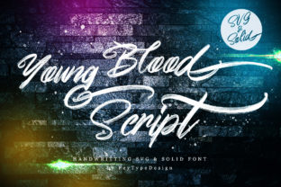 Young Blood: A Bold, Vibrant Display Font